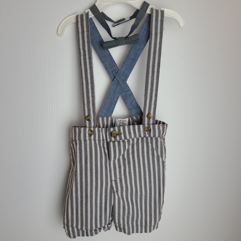 Newsboy suspender shorts